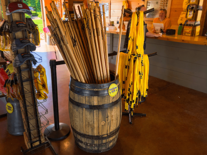 Push Sticks and Tethers for Tubing in the Smokies