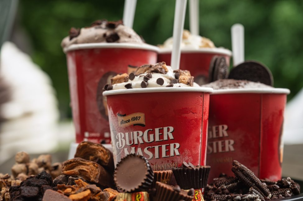 burger master ice cream flurries